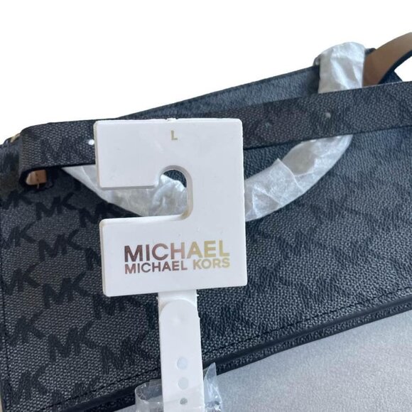 Michael Kors Signature Belt Bag - Large - Gray - Picture 6 of 7